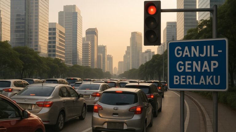 Jakarta Terapkan Ganjil Genap Ketat di Akhir Pekan Ini | Ekonomi
