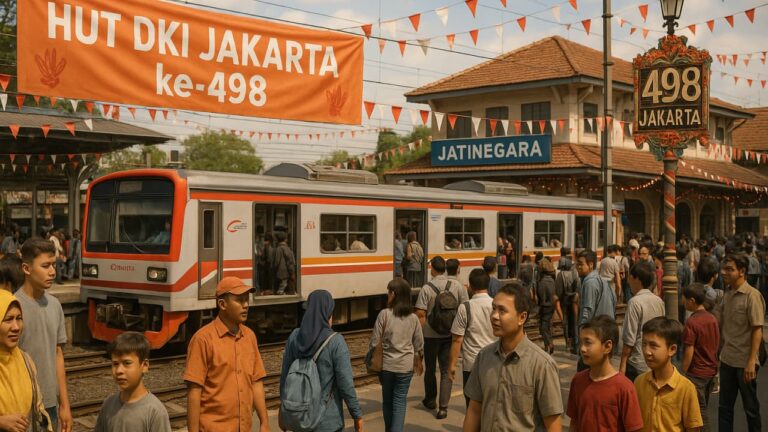 Operasional 14 KA di Jakarta Disesuaikan Jelang HUT DKI ke-498 | Nasional