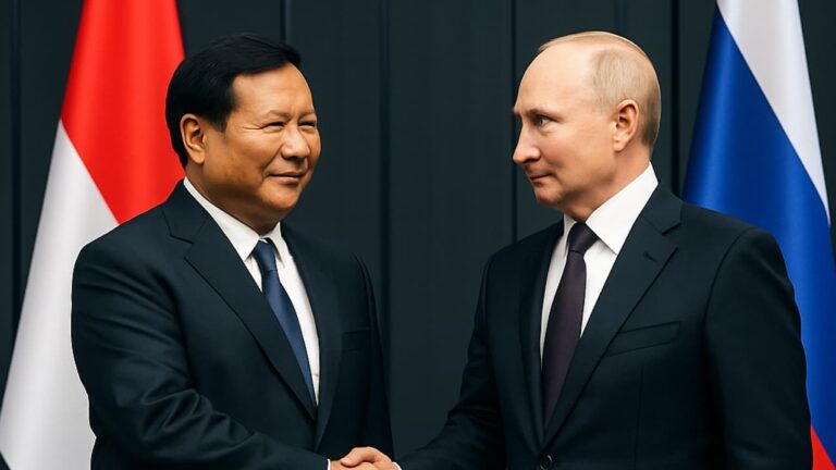 Pertemuan Strategis Prabowo Putin BRICS Bahas Pertahanan dan Rencana PLTN Indonesia