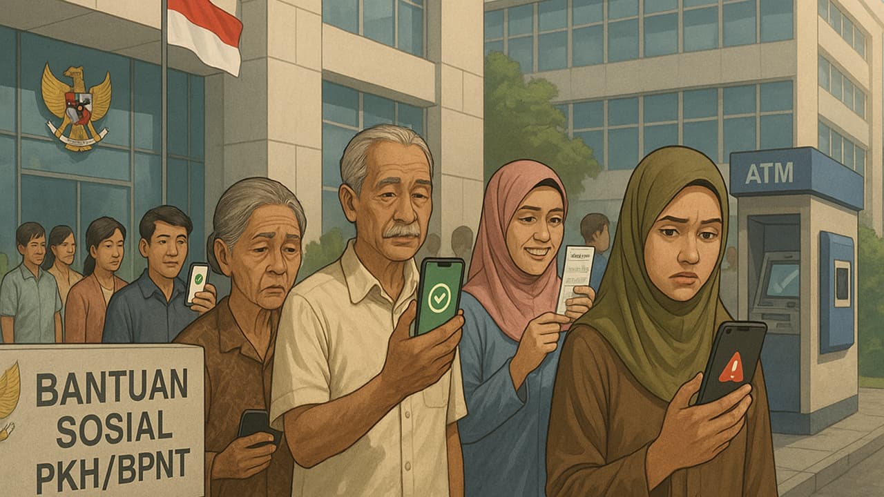 Bansos PKH BPNT Tahap 2 Cair 80%, Sebagian Gagal Transfer | Nasional