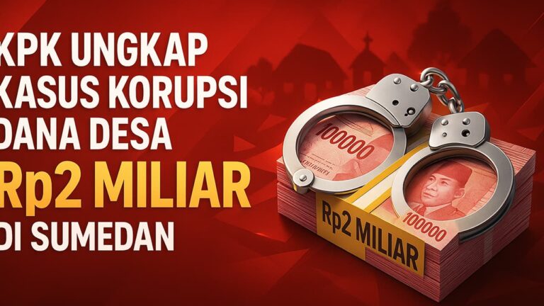 KPK Ungkap Kasus Korupsi Dana Desa Rp2 Miliar di Sumedan | Nasional