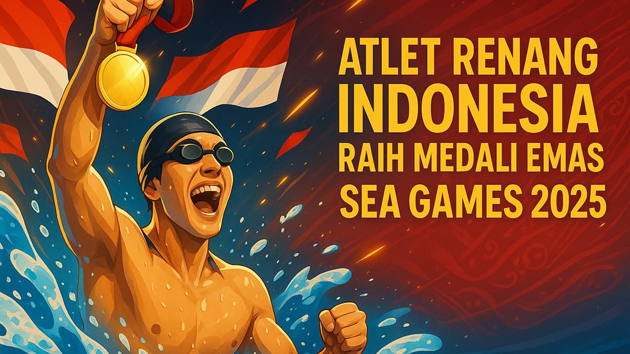 Atlet Renang Indonesia Raih Medali Emas SEA Games 2025 | Olahraga