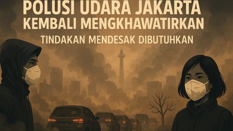Polusi Udara Jakarta Kembali Mengkhawatirkan, Tindakan Mendesak Dibutuhkan | Nasional