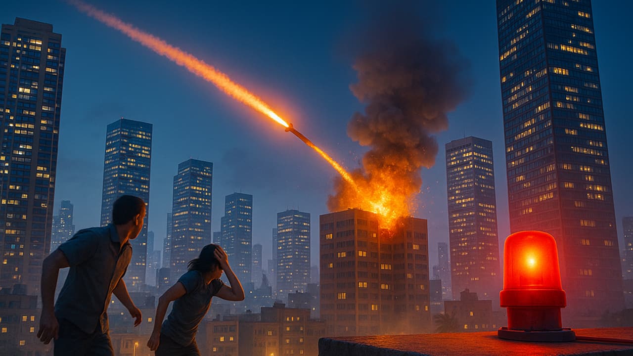 Serangan Rudal Iran ke Israel Picu Sirene di Tel Aviv | Internasional