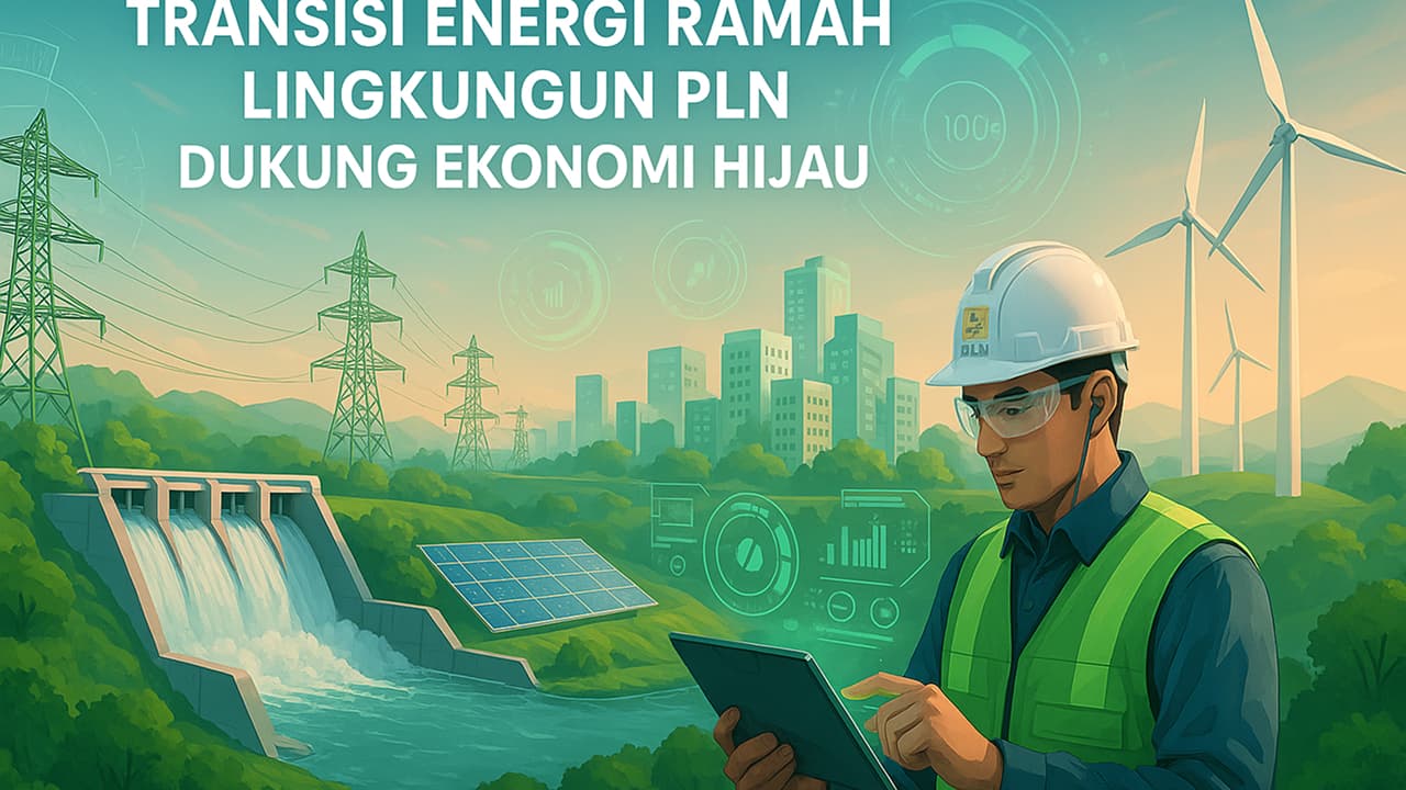 Transisi Energi Ramah Lingkungan PLN Dukung Ekonomi Hijau | Nasional