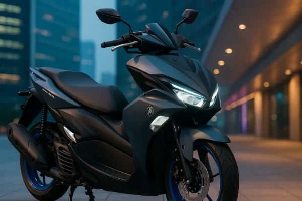 All New Yamaha Aerox 155 Connected 2025 Meluncur Rp30 Jutaan dengan Sensasi Turbo, Irit 50 KML, Desain Sporty Canggih dan Fitur Konektivitas Premium