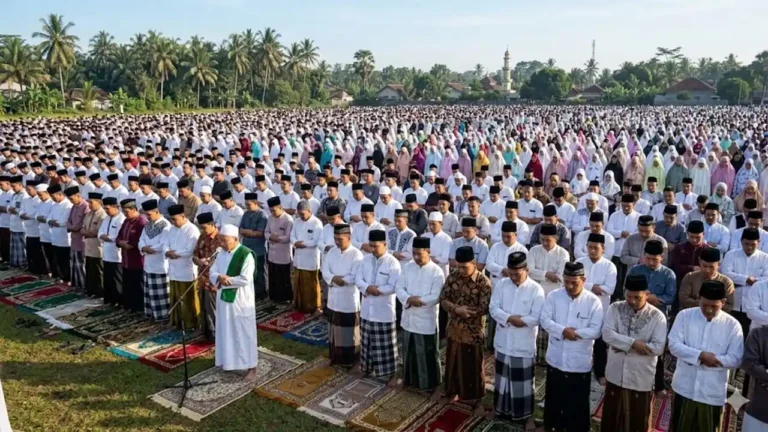 Simak, Ini Cara Sholat Ied yang Ringkas dan Tepat | Nasional