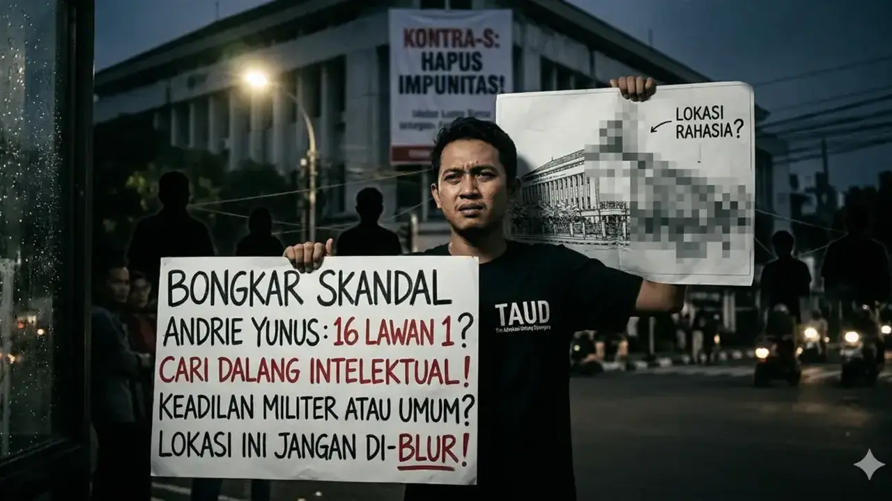 TAUD Beber 16 Terduga Penyiraman Air Keras Andrie Yunus | Nasional